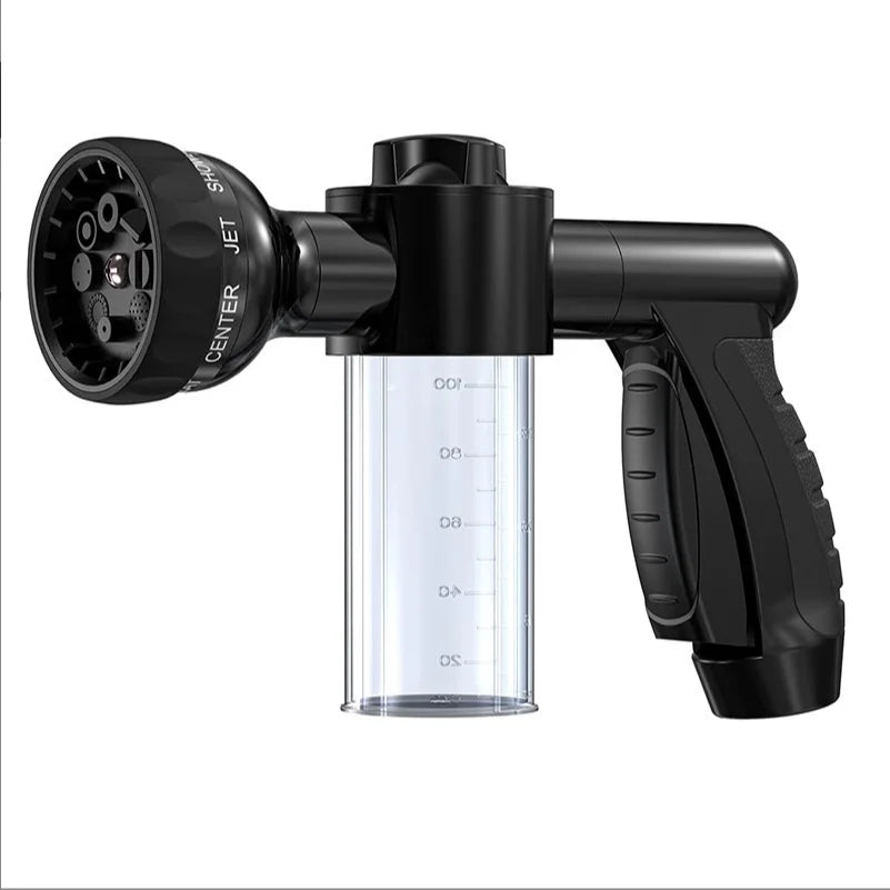 Adjustable Pet Wash Sprayer – Foam & Rinse Hose Attachment for Dogs