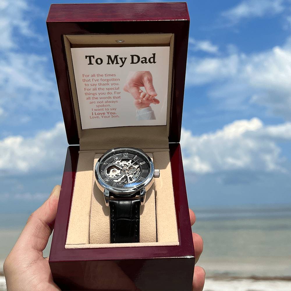 To My Dad Gift Watch | For All The Special Things You Do | Father's Day Gift
