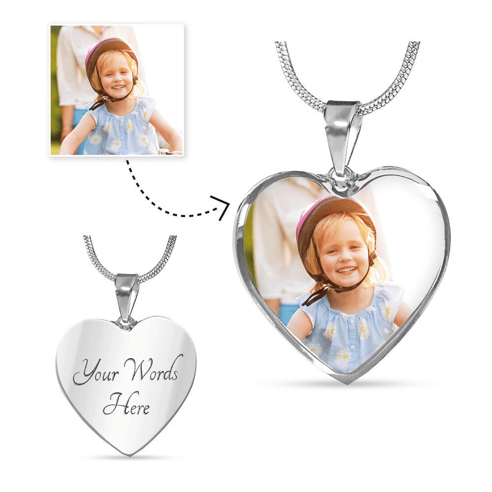First Time Mom / New Mom Jewelry/ Gift for first Mother's day (Photo Upload)