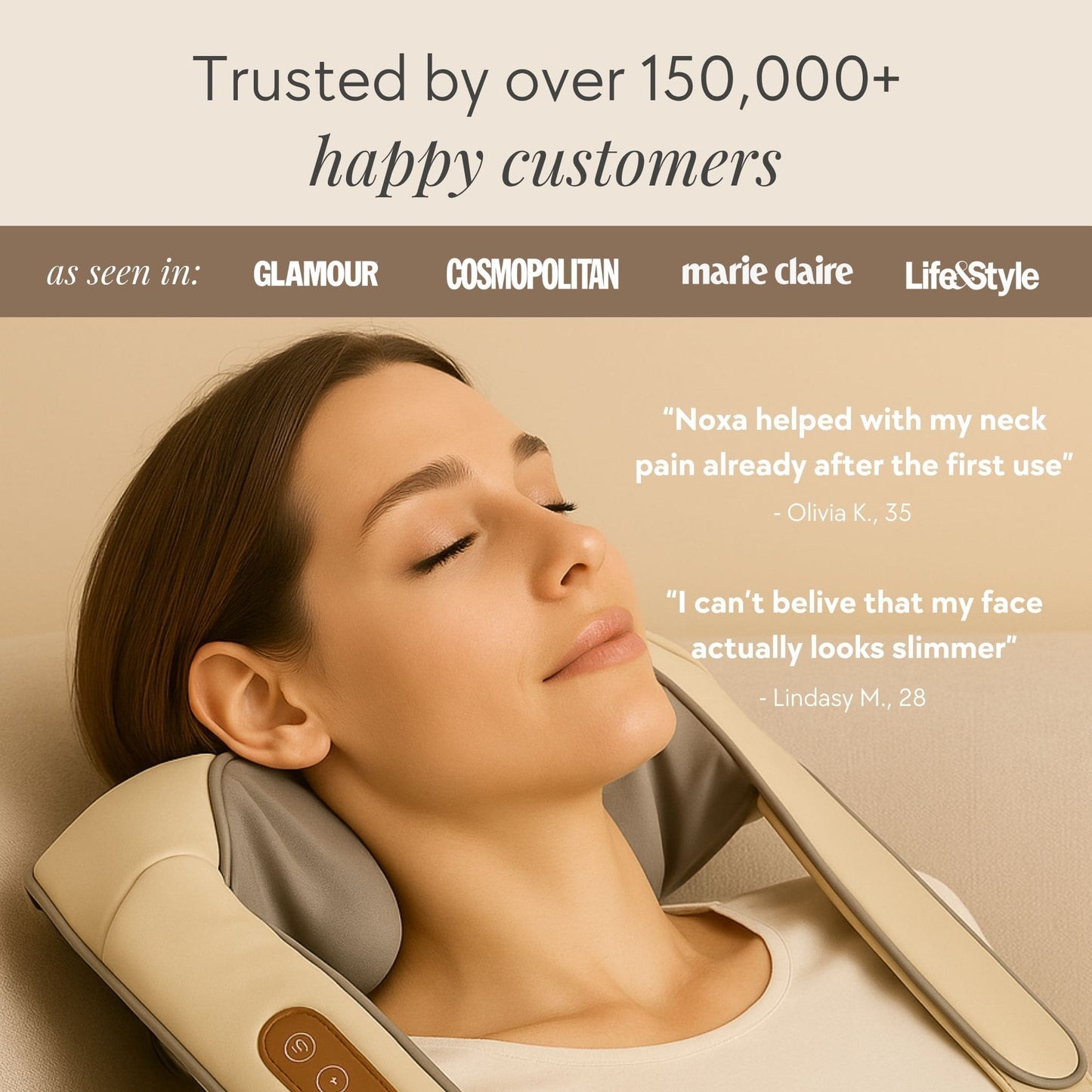 RelaxEase Neck Massager