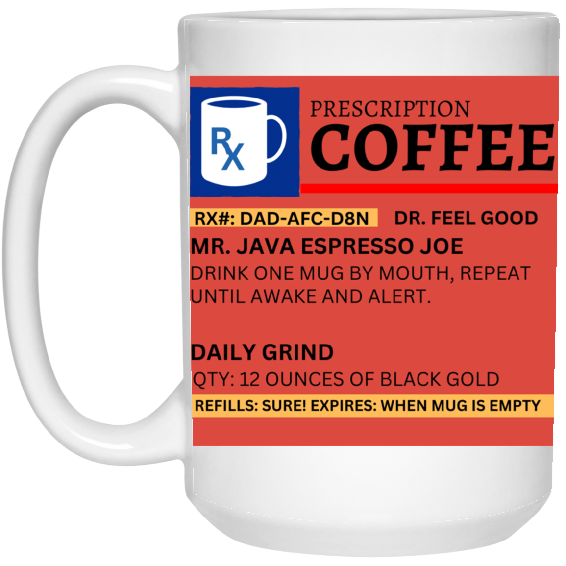 Dad Coffee Mug Options