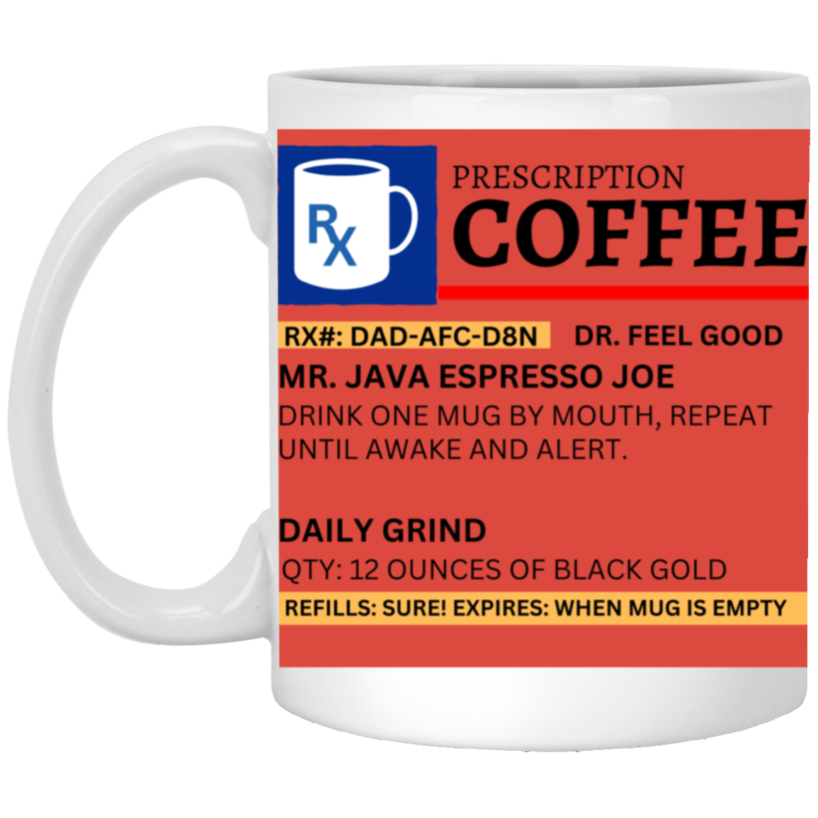 Dad Coffee Mug Options