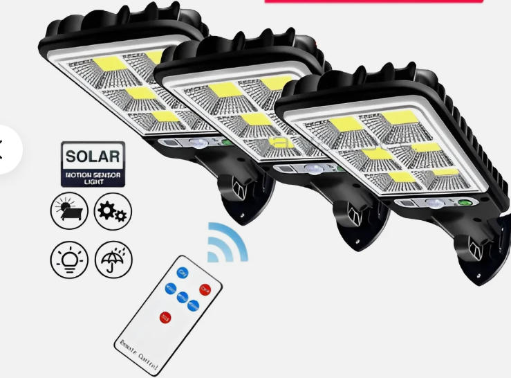 SolarGuard™ Motion-Activated Outdoor Security Lights