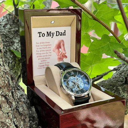 To My Dad Gift Watch | For All The Special Things You Do | Father's Day Gift