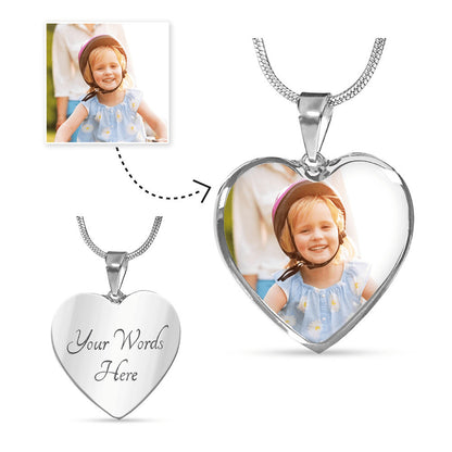 First Time Mom / New Mom Jewelry/ Gift for first Mother's day (Photo Upload)