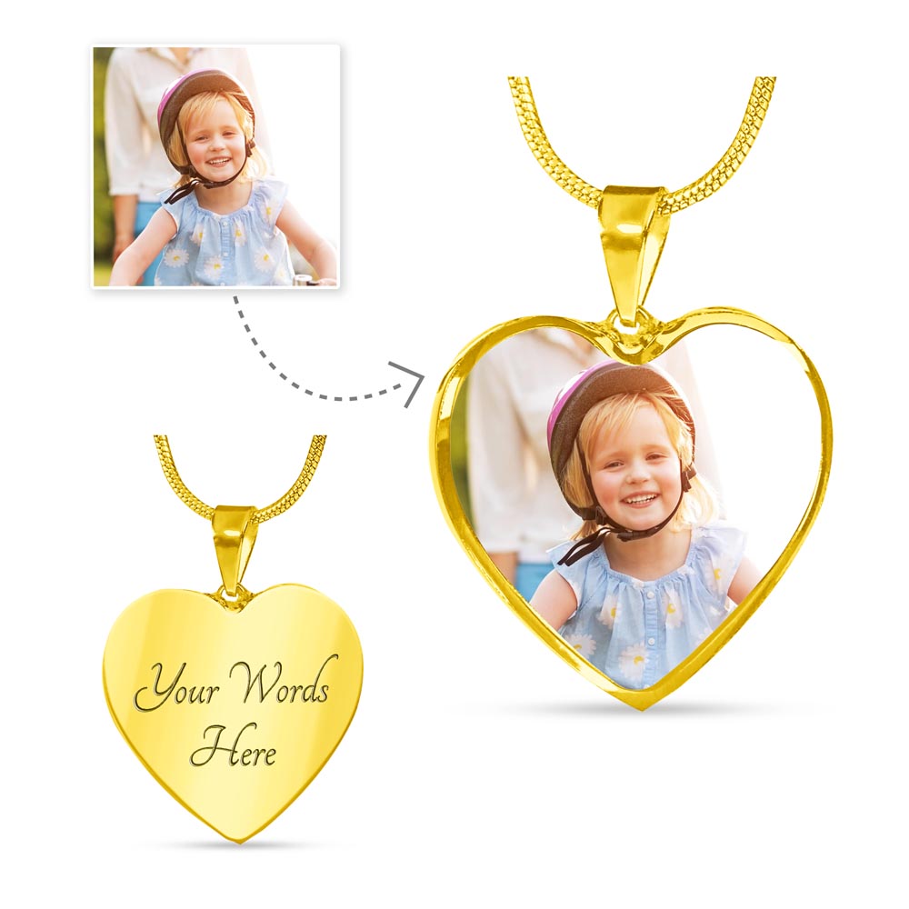 First Time Mom / New Mom Jewelry/ Gift for first Mother's day (Photo Upload)