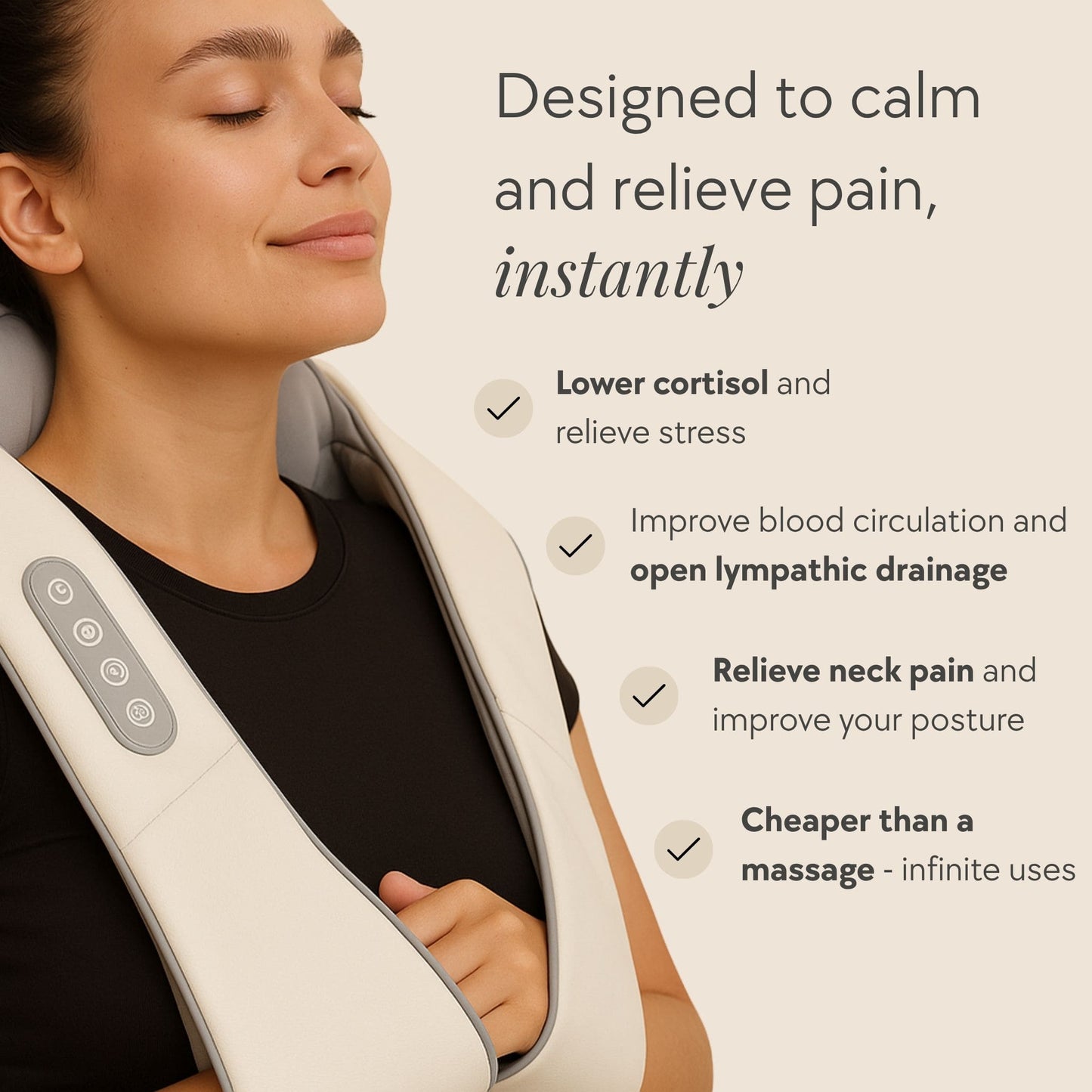 RelaxEase Neck Massager