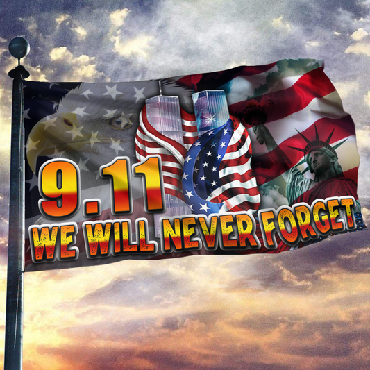 Liberty- 9.11- We Will Never Forget Flag