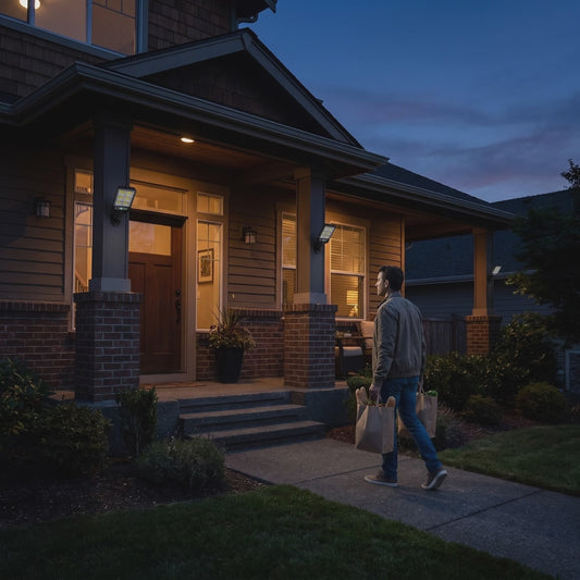 SolarGuard™ Motion-Activated Outdoor Security Lights