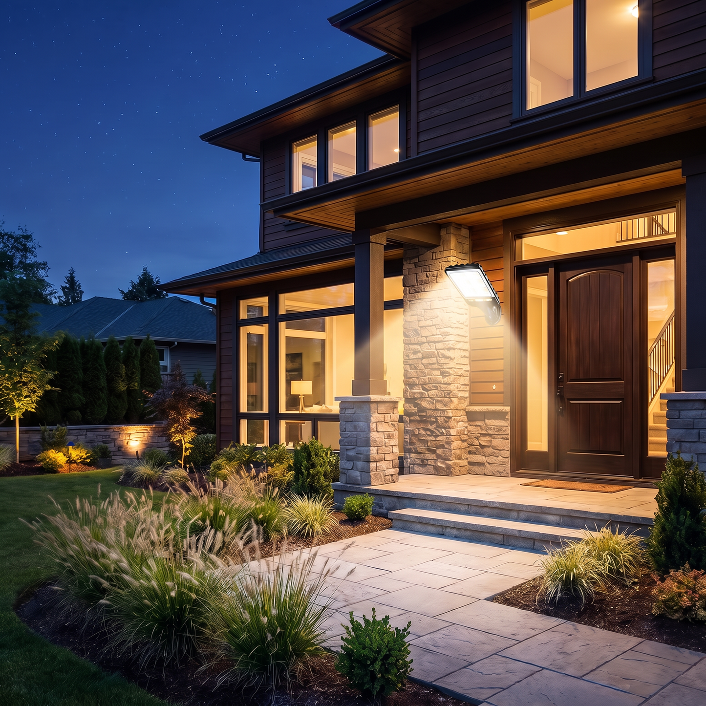 SolarGuard™ Motion-Activated Outdoor Security Lights
