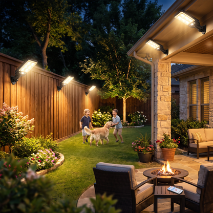 SolarGuard™ Motion-Activated Outdoor Security Lights