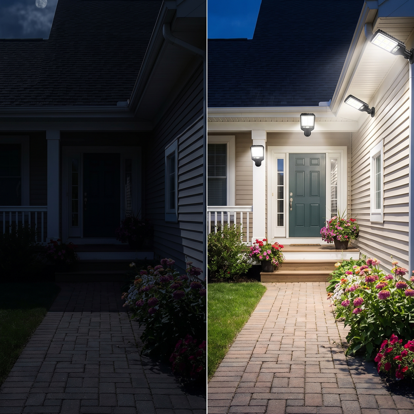 SolarGuard™ Motion-Activated Outdoor Security Lights