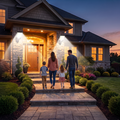 SolarGuard™ Motion-Activated Outdoor Security Lights