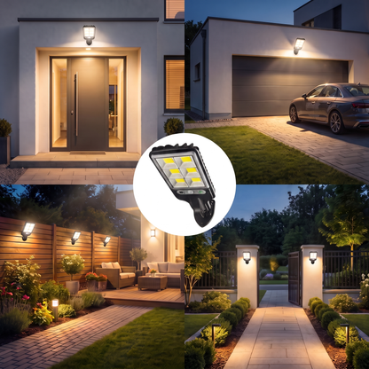 SolarGuard™ Motion-Activated Outdoor Security Lights