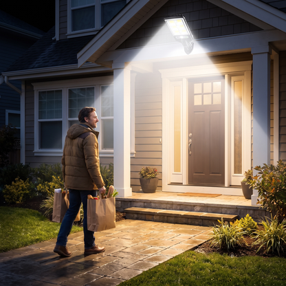 SolarGuard™ Motion-Activated Outdoor Security Lights