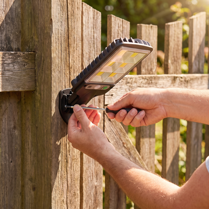 SolarGuard™ Motion-Activated Outdoor Security Lights